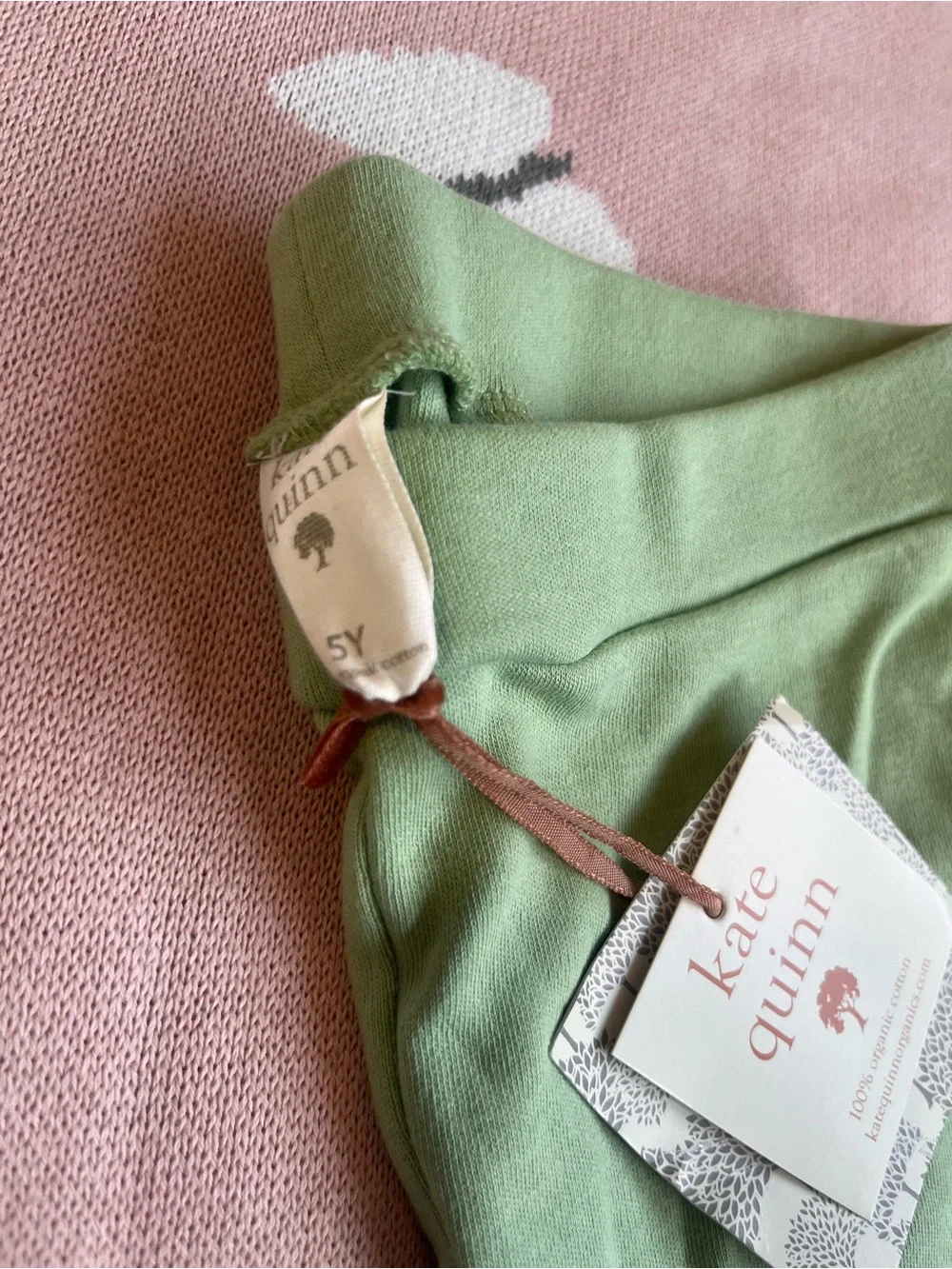 Kate Quinn organic cotton Mint Green Leggings